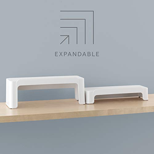 Kitchen  Shelf Steps Organizer, White