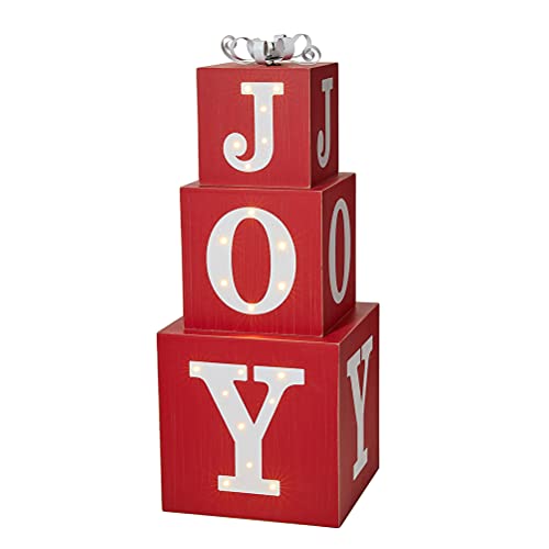 Wooden Double-Sided Wording Christmas & Fall Decorations