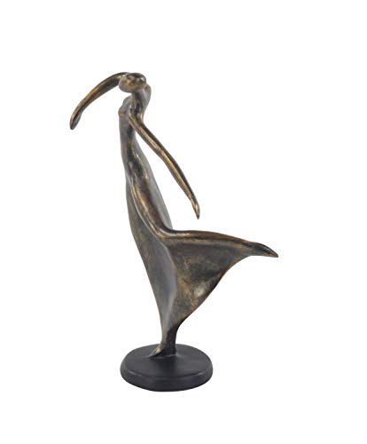 Ballet Dancer Sculpture, Brass