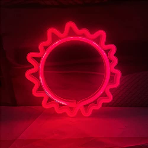 Sun Neon Led Signs w/ USB or Battery Operated for Home Decoration