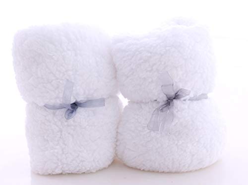 2 Pack Sherpa Baby Swaddle Blanket