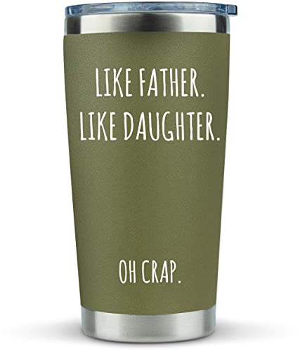 20oz Coffee Travel Tumbler/Mug - Funny Gift Idea for Dad for Fathers Day