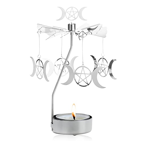 Spinning Tea Light Candle Holder