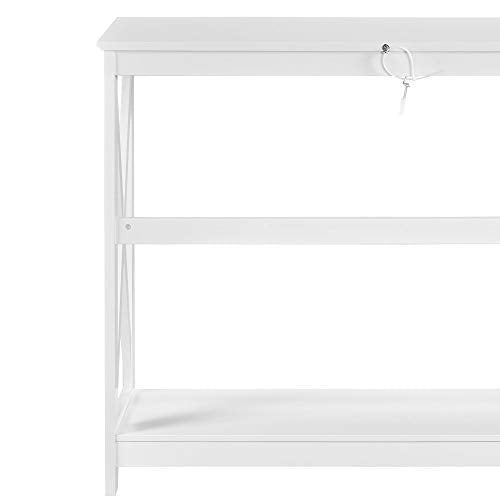 2 Tier Table Console for Entryway