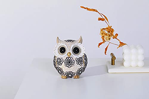 Adorable Big Eyes Owl Figurine for Home Decoration