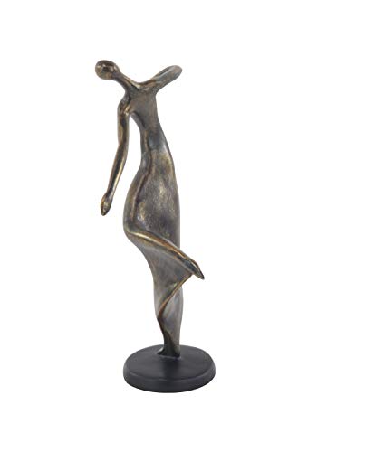 Ballet Dancer Sculpture, Brass