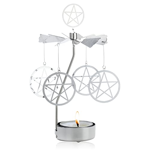 Spinning Tea Light Candle Holder