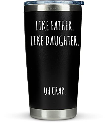 20oz Coffee Travel Tumbler/Mug - Funny Gift Idea for Dad for Fathers Day