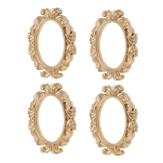 4pcs Baroque  Wall Door Frame Home