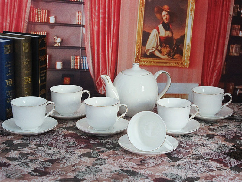 European-Style Ceramic Coffee/ Tea Set