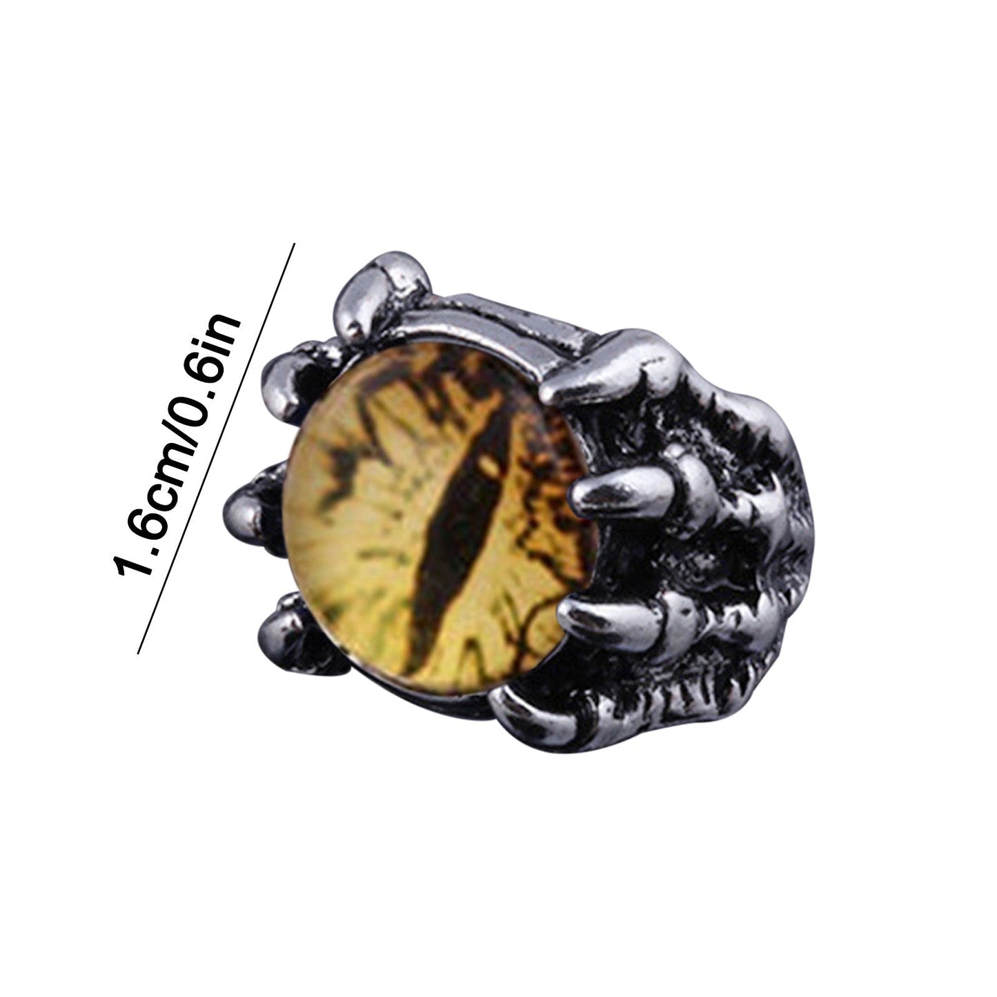 Stainless Steel Punk Devil Skull Ring for Men/Women