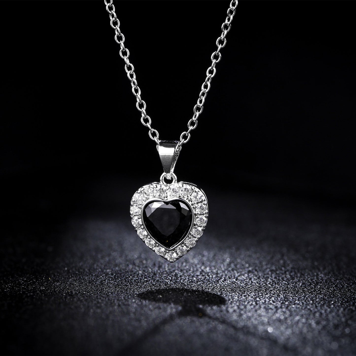 3 Carat Heart Necklace for Women