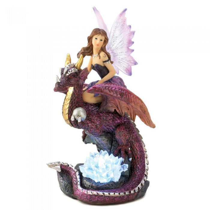 DRAGON RIDER FIGURINE