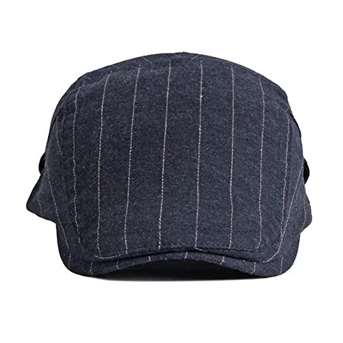 Mens Newsboy Hat Adjustable Breathable