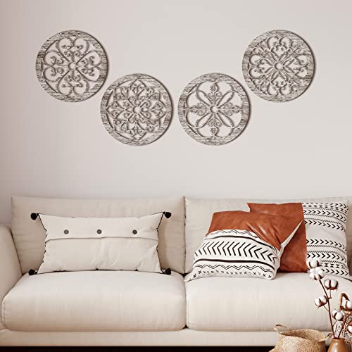 4 Pack Thicken Modern Wall Wood Decor