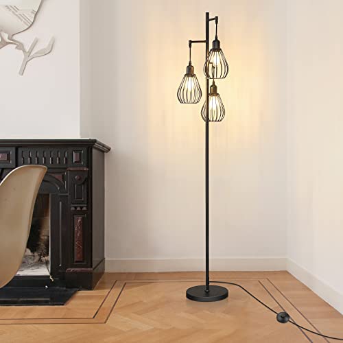 Standing Lamp w/ 3 Adjustable Heads