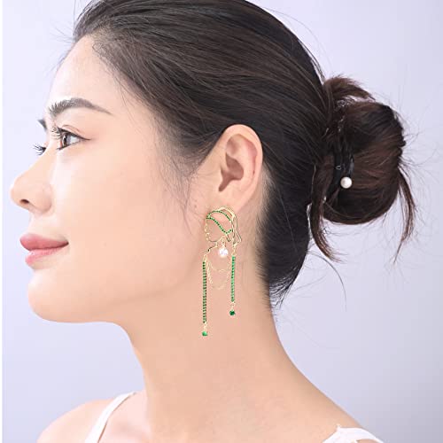 Unique Abstract face Art Earrings for Women