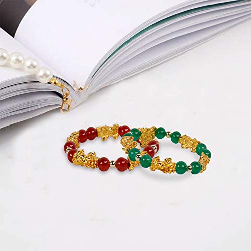 12 Pieces Feng Shui Bracelets Lucky Bracelet Temple Kai Guang  Amulet