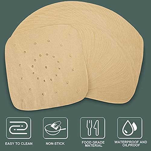 8.5 inch 200pcs Air Fryer Parchment Paper, Air Fryer Liners