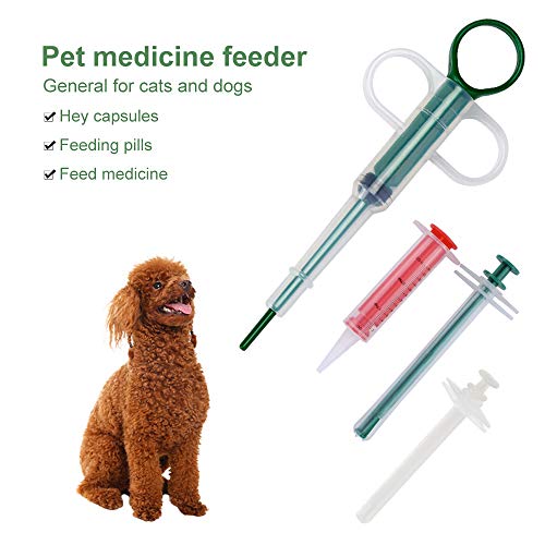 4 Pcs Pet Pill Shooter Cat/Dog Pet Medicine Feeder