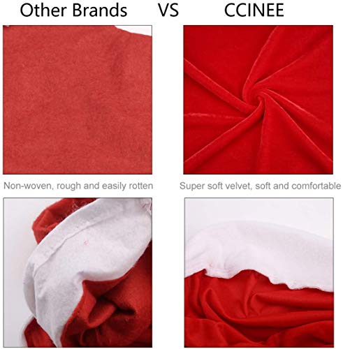 Santa Claus Hat  Christmas Chair Covers