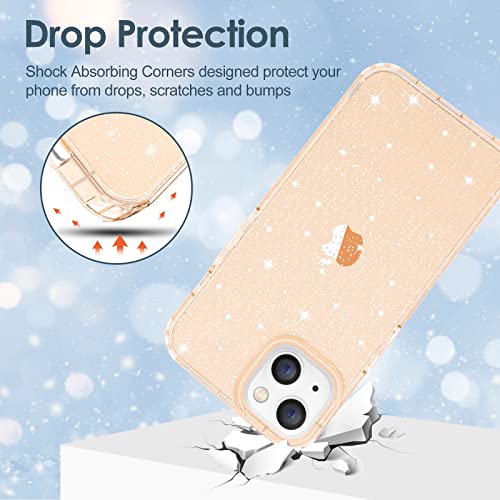 Slim Case for iPhone 13 Soft Liquid Silicone Gel Rubber Bumper, Anti-Scratch Microfiber Lining