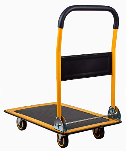 Foldable Platform Truck Push Dolly 330 lb. Weight Capacity