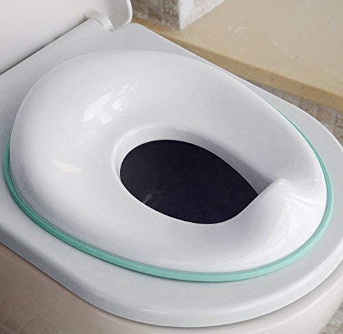 Potty Training Seat for Boys & Girls, Fits Round & Oval Toilets, Non-Slip w/ Splash Guard