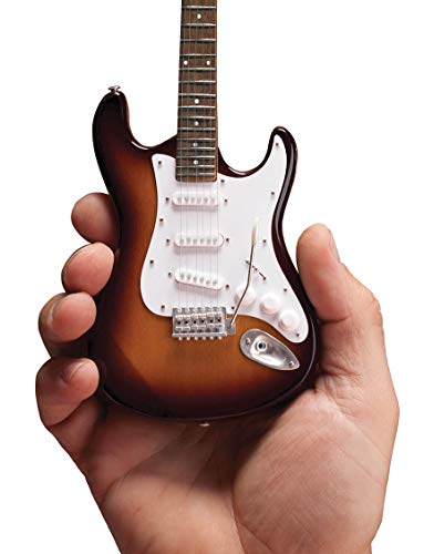 Axe Heave Fender Stratocaster Classic Sunburst Finish Miniature Guitar