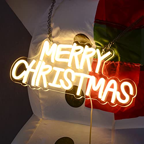 Merry Christmas LED Neon Sign Decoration