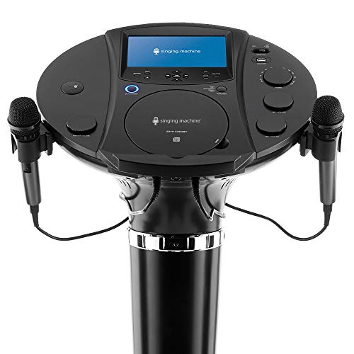 Singing Machine  Bluetooth Karaoke Pedestal, Karaoke Machine w/ Speakers