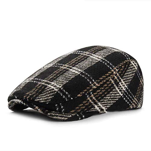 Newsboy Hat Classic Irish Duckbill Herringbone Beret Cap Winter Golf Hunting