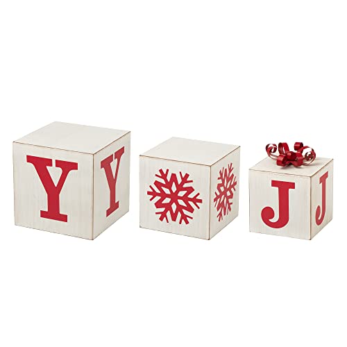 Wooden Double-Sided Wording Christmas & Fall Decorations