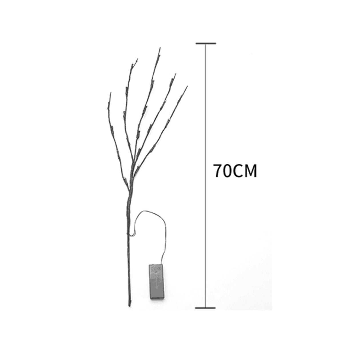 Warm White  Christmas LED Willow Branch Lamp Decoration