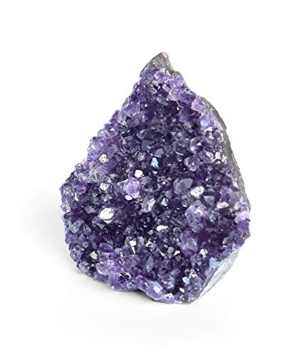 Amethyst Rock Crystal Raw Clusters from Uruguay Quartz Geode