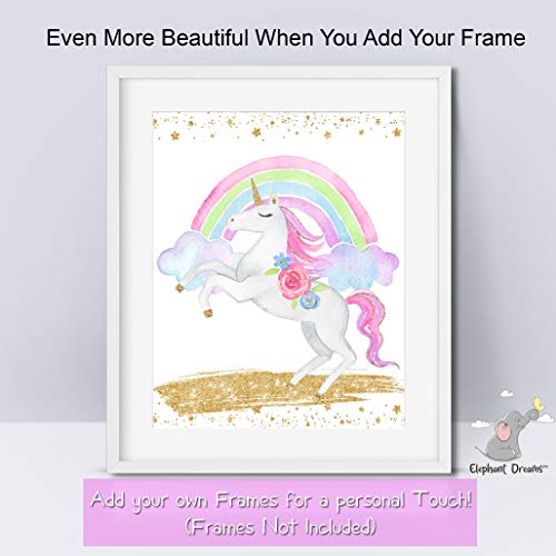 Unicorn Posters Wall Art Bedroom Decoration