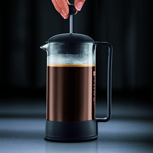 French Press Coffee and Tea Maker, Black