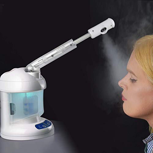 Facial Steamer w/ Extendable Arm Ozone Table Top Mini Spa Face Steamer Design