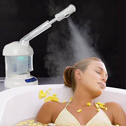 Facial Steamer w/ Extendable Arm Ozone Table Top Mini Spa Face Steamer Design