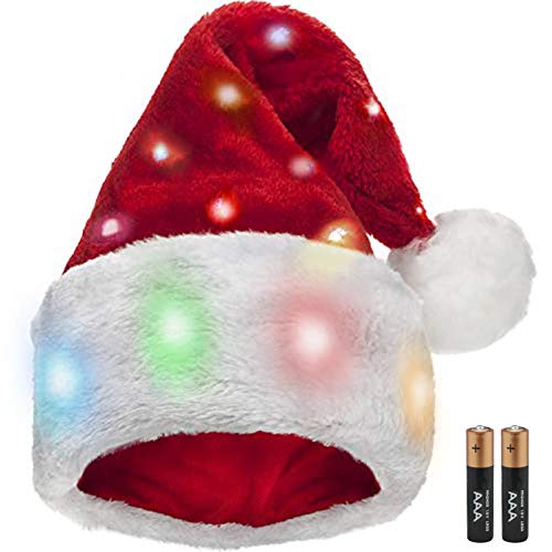 Novelty Plush Santa Hat - for Kids/ Adults