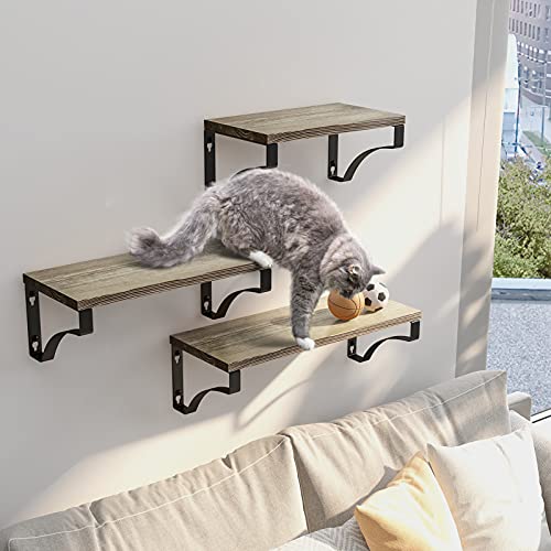 Floating Shelves Wall Mounted Set of 3