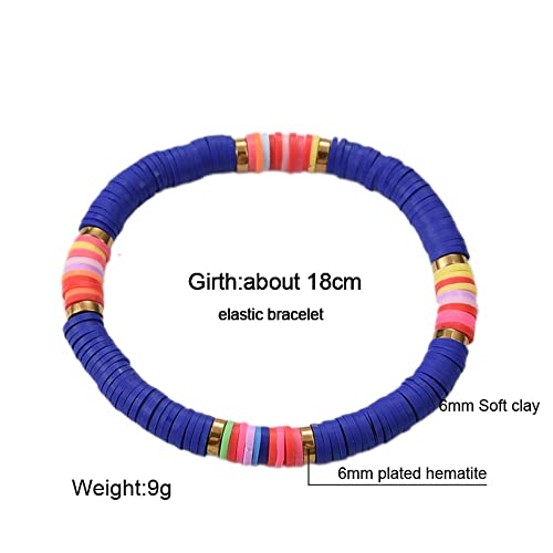 12pcs/set Heishi Bracelet for Women