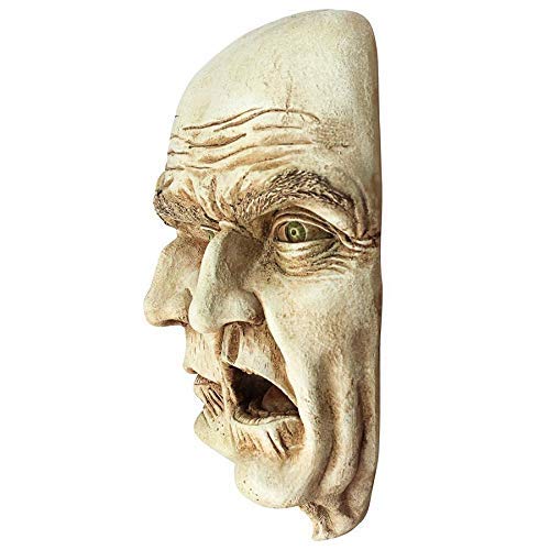 10 inches Faces of a Nightmare Gothic Wall Sculpture,