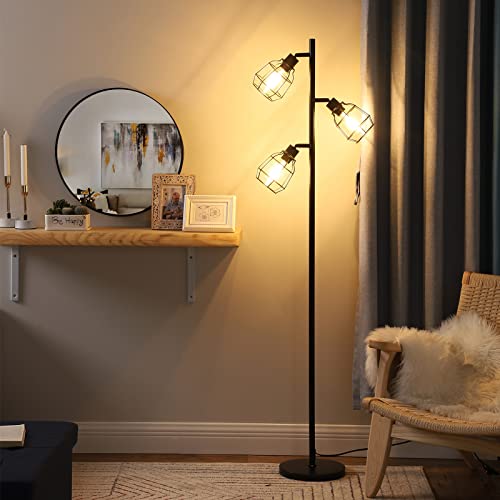 Standing Lamp w/ 3 Adjustable Heads