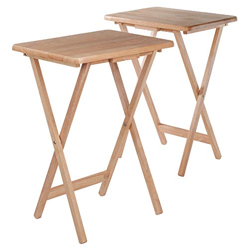 2-pc Set TV Table, Natural