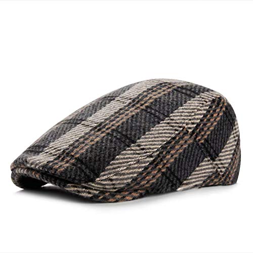 Newsboy Hat Classic Irish Duckbill Herringbone Beret Cap Winter Golf Hunting