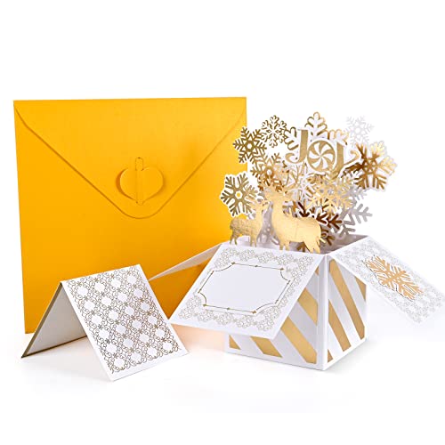 3D Pop Up Christmas Gift Cards