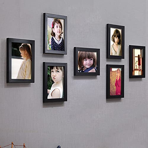 Picture Frames Set of 7 for Wall Decoration