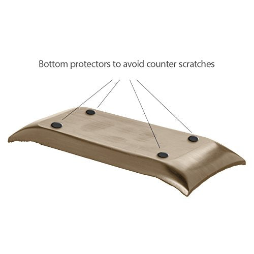 Decorative Tray and Orbs Balls Set - (Brushed Silver)