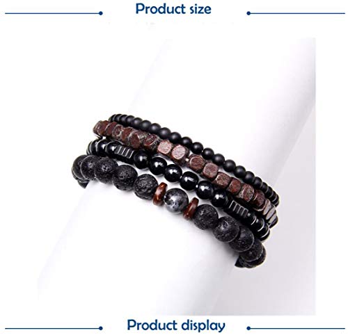 Braided Leather Bracelets for Men Women